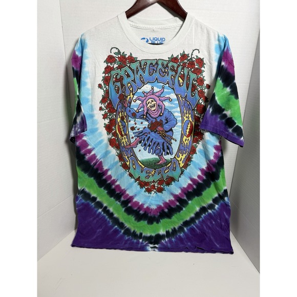 Liquid Blue Other - VTG 2001 GRATEFUL DEAD T-SHIRT LIQUID BLUE SEASONS OF THE DEAD TIE DYE 2XL 276